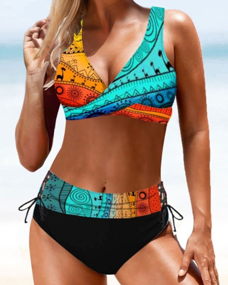 Eva | Colourful bikini