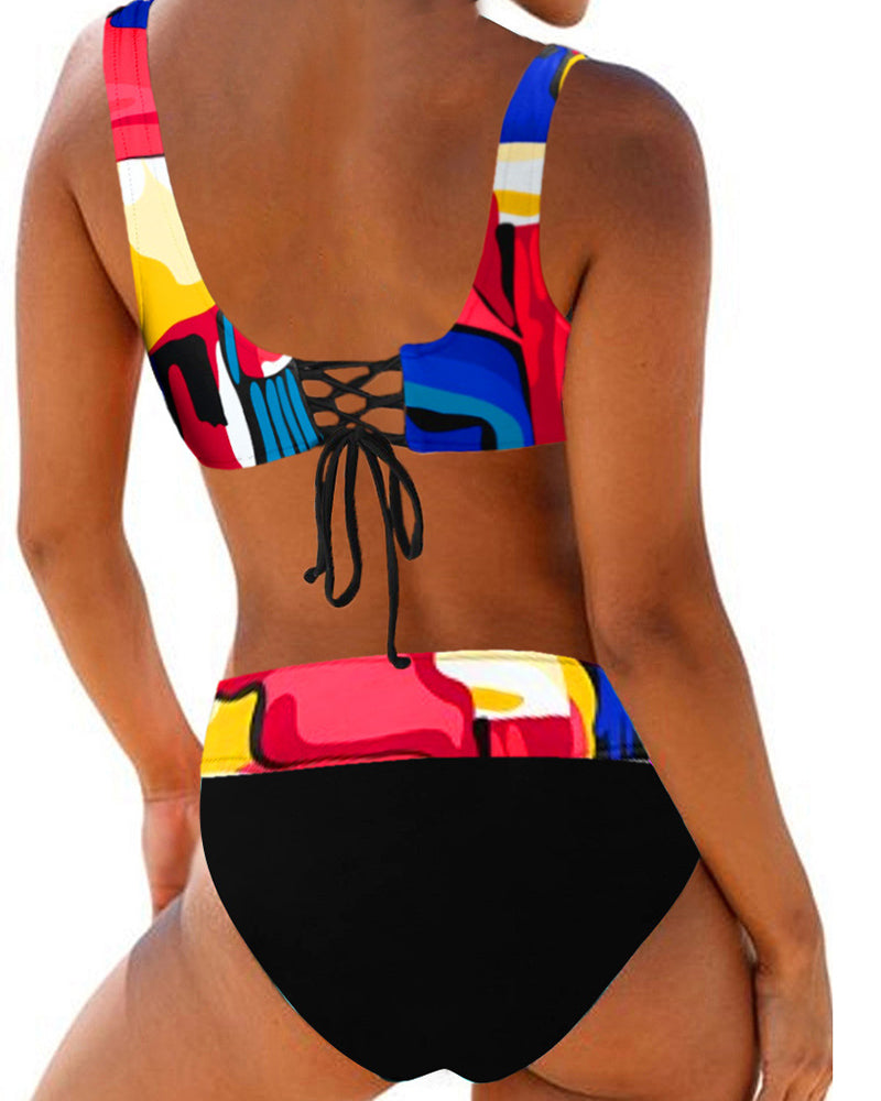Eva | Colourful bikini