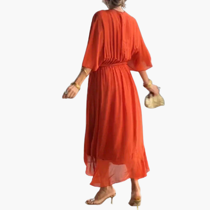 Indie | Women’s V-Neck Chiffon Dress