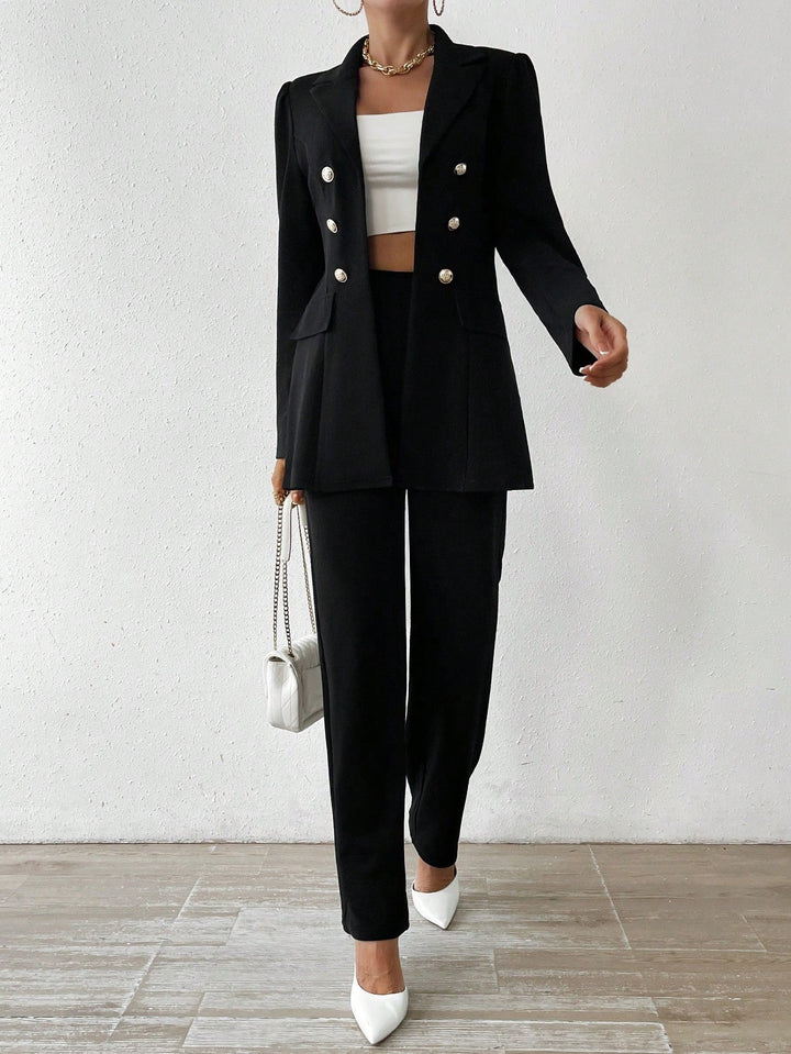 Kam | Sleeve Suit Ensemble
