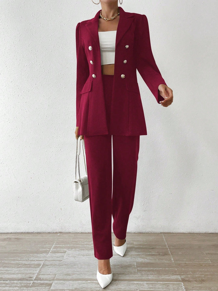 Kam | Sleeve Suit Ensemble