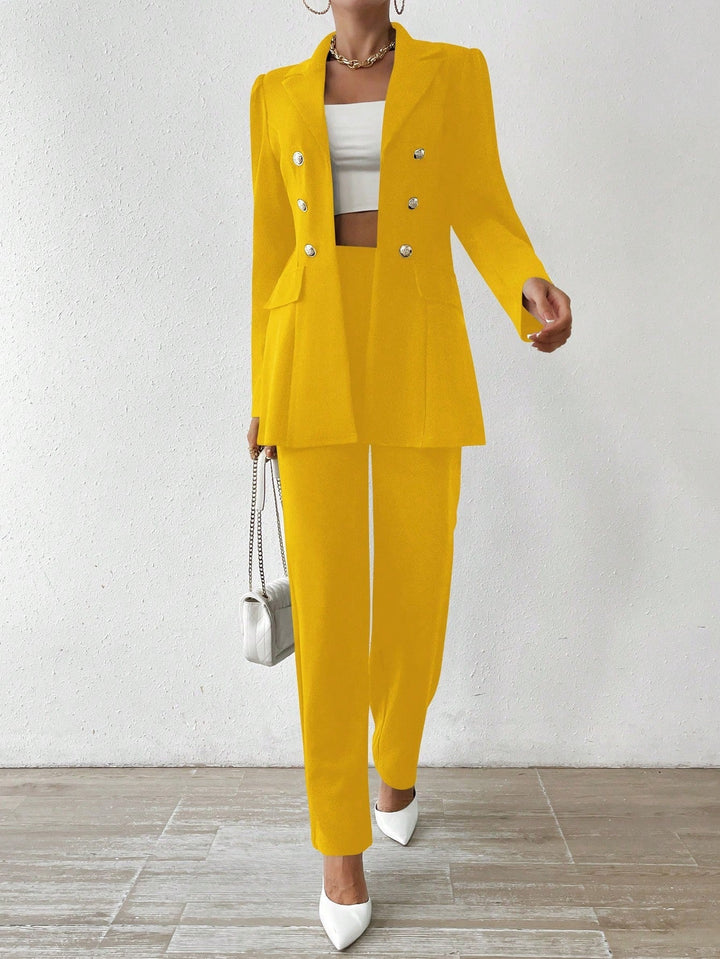 Kam | Sleeve Suit Ensemble