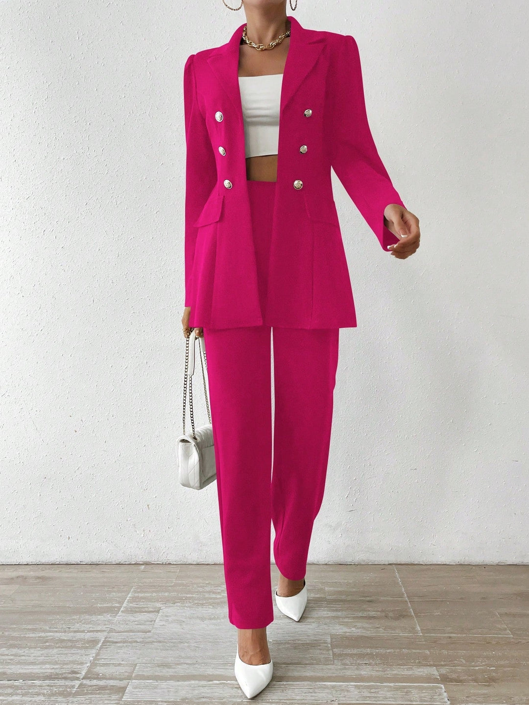 Kam | Sleeve Suit Ensemble