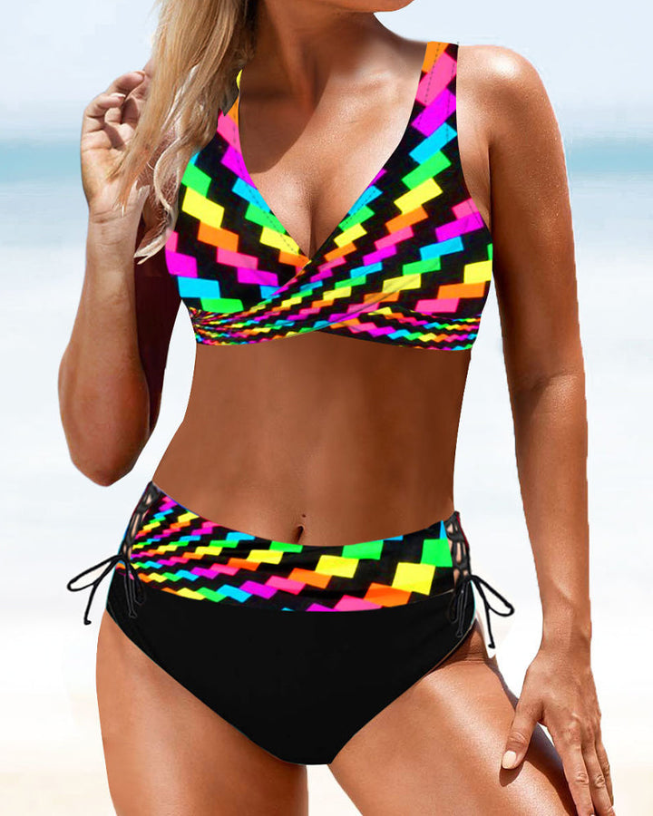 Eva | Colourful bikini
