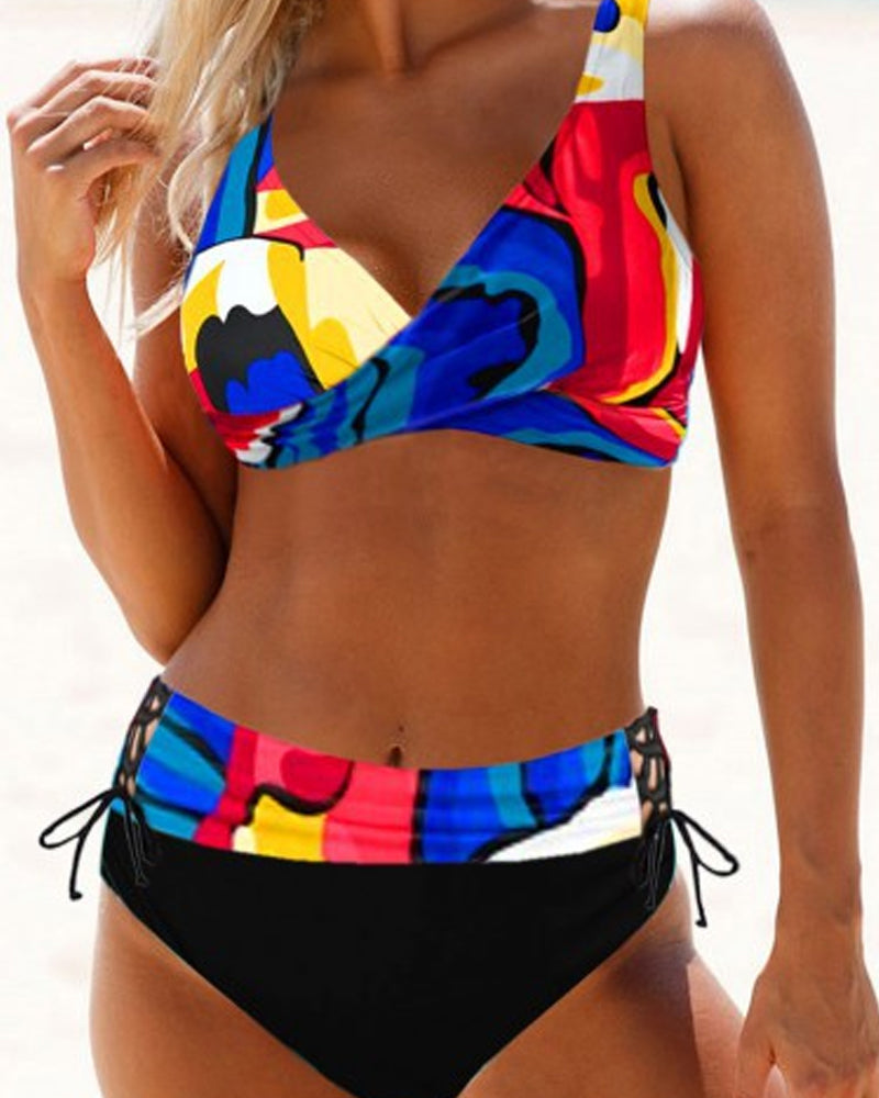Eva | Colourful bikini