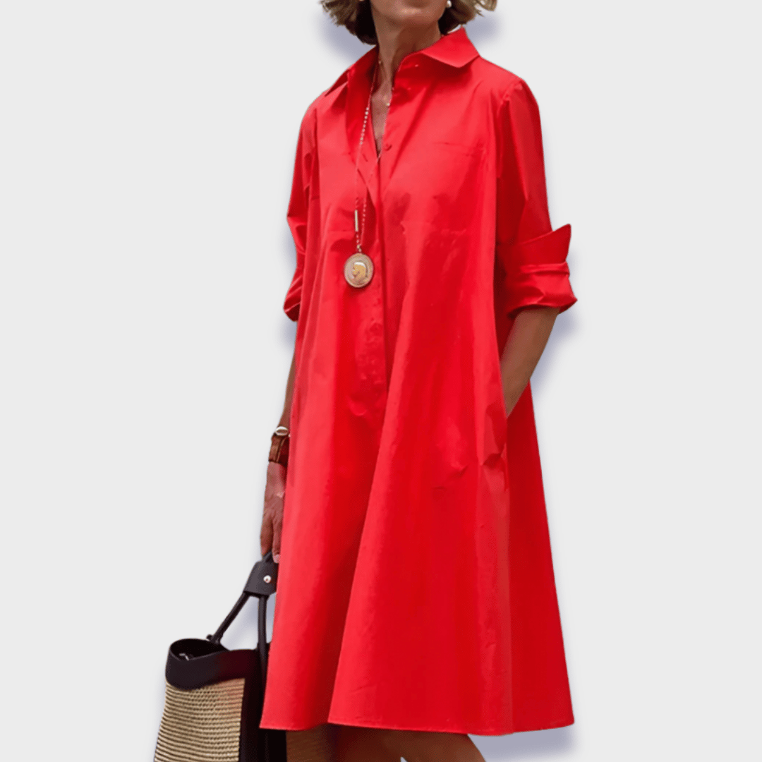 Aleah | Stylish Polo Dress Made from Premium Fabric