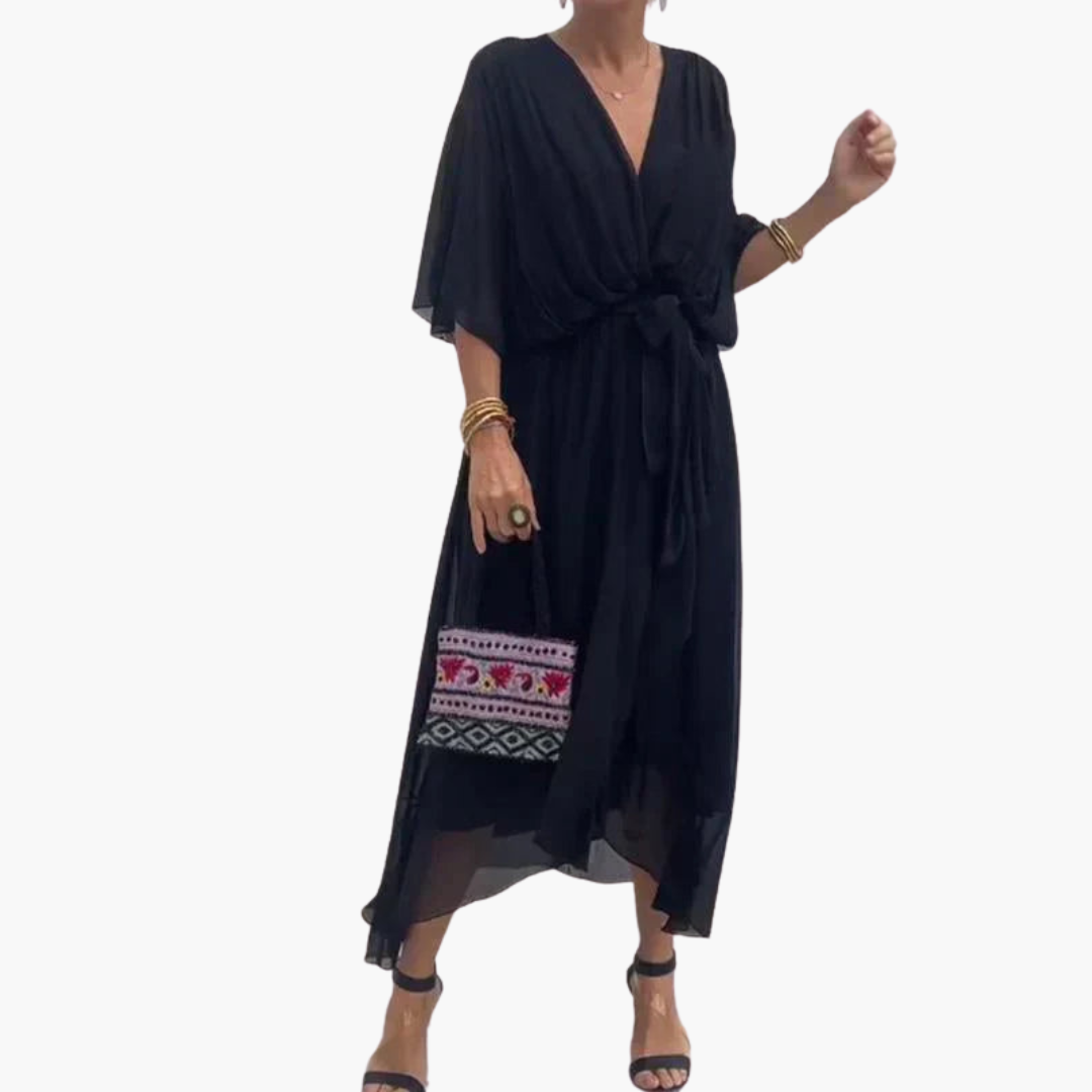 Indie | Women’s V-Neck Chiffon Dress