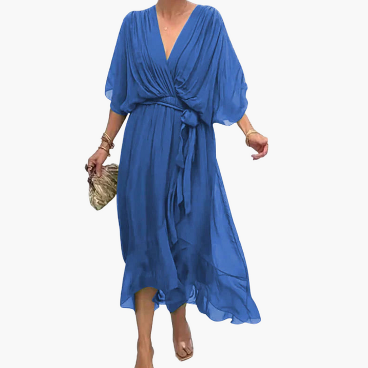 Indie | Women’s V-Neck Chiffon Dress