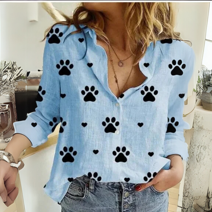 Chloe™ – Vintage Bloom Floral Blouse