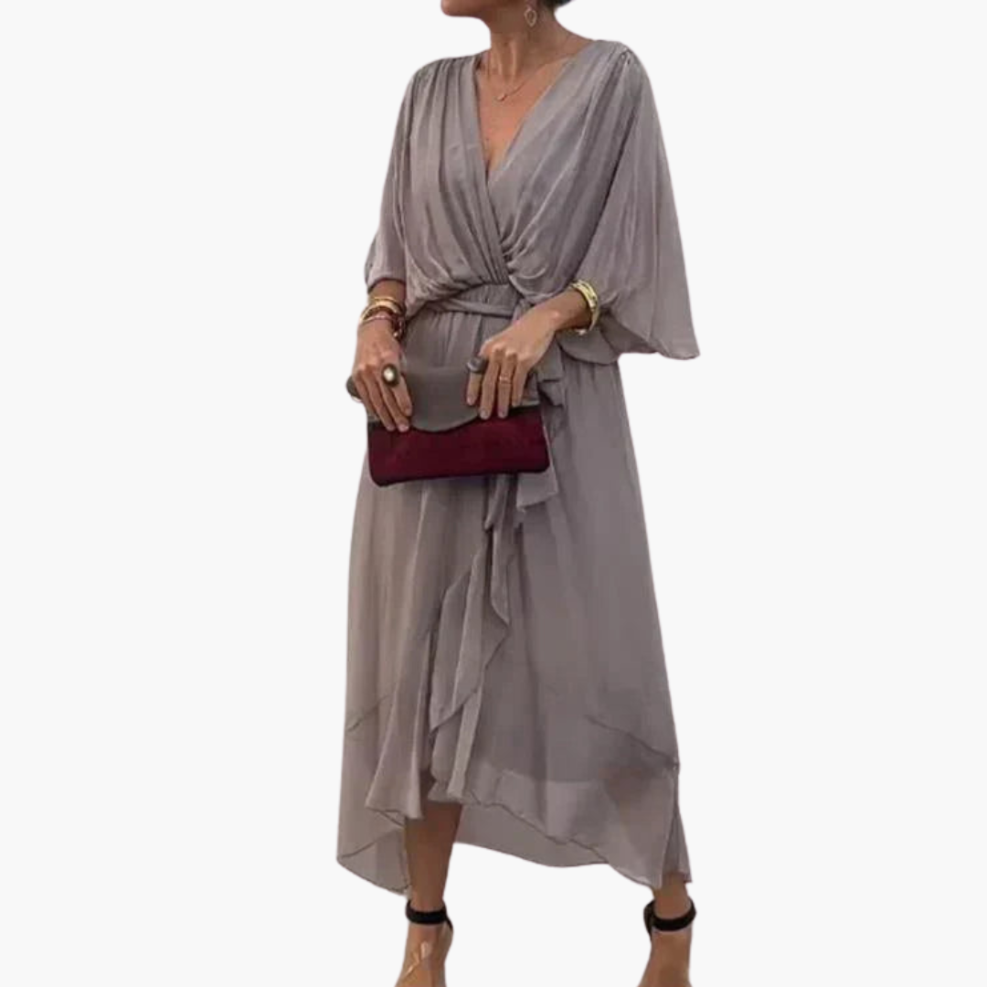 Indie | Women’s V-Neck Chiffon Dress