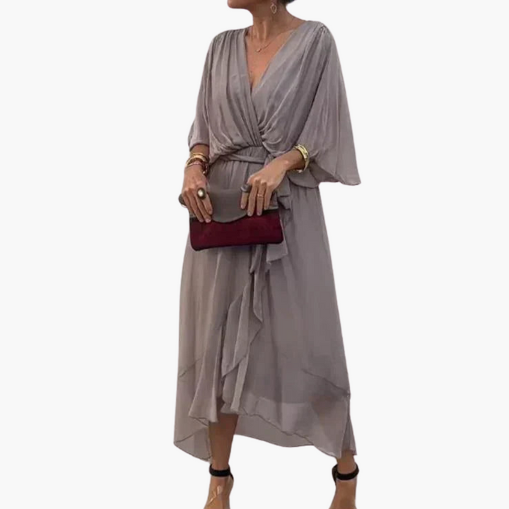 Indie | Women’s V-Neck Chiffon Dress