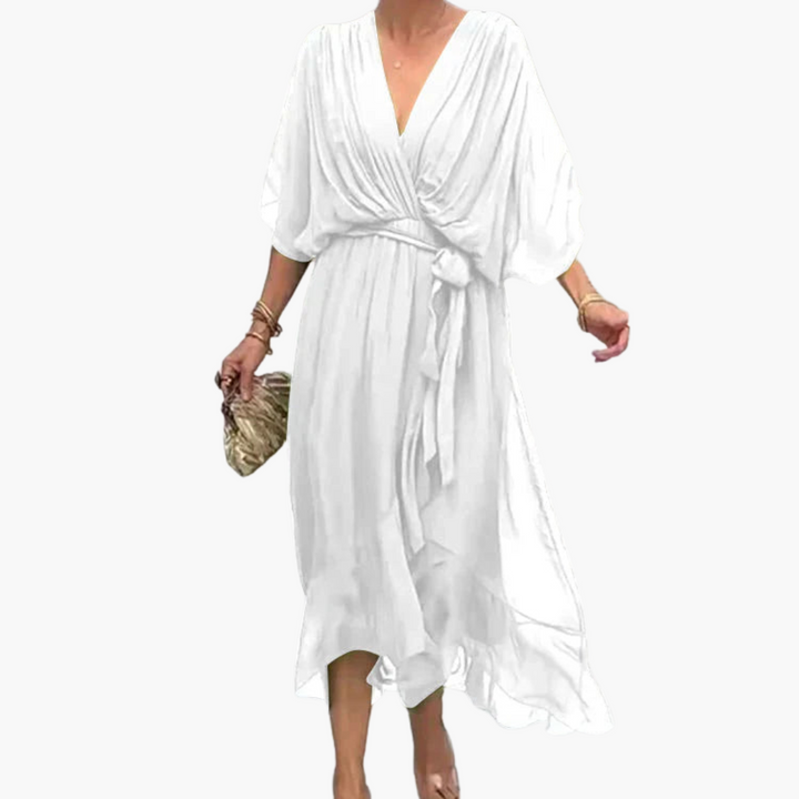 Indie | Women’s V-Neck Chiffon Dress