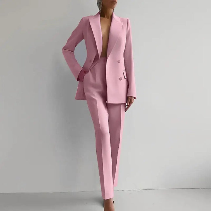 Sophia | Tailored Cigarette Pantsuit