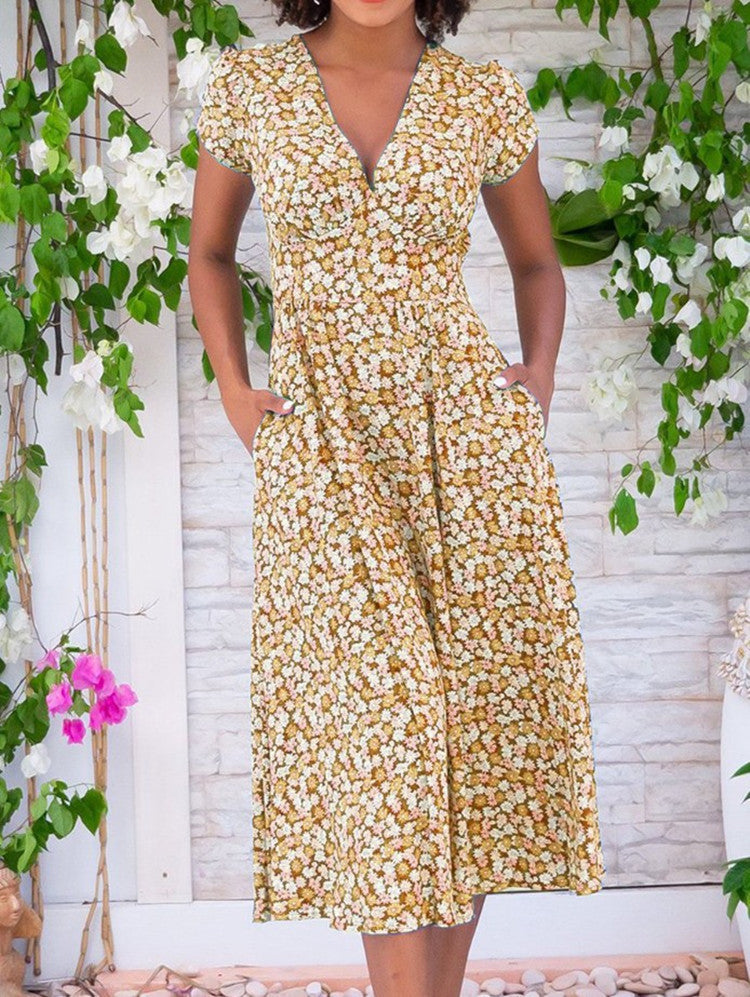 Gianna | Button-Front Midi Dress