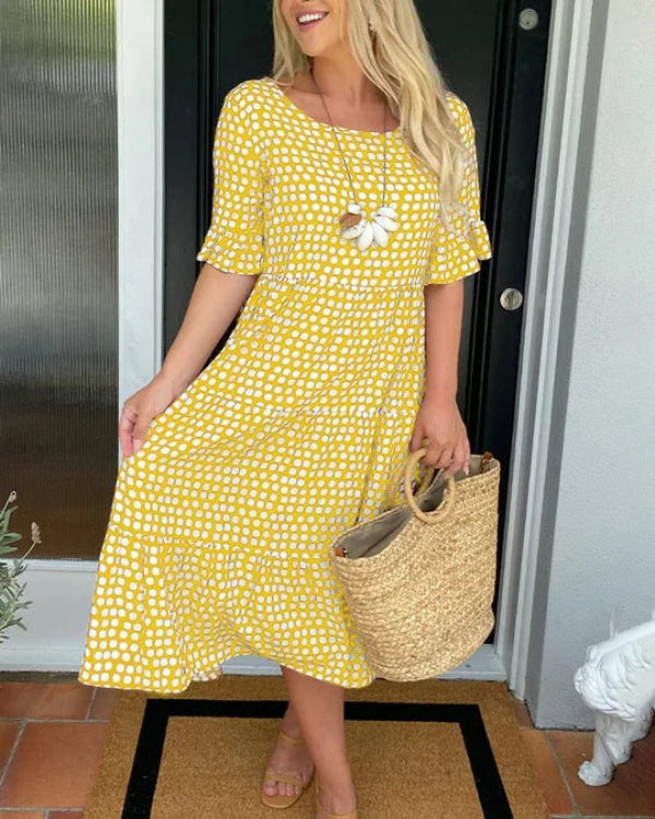 Felicity | Relaxed Tiered Midi Dress