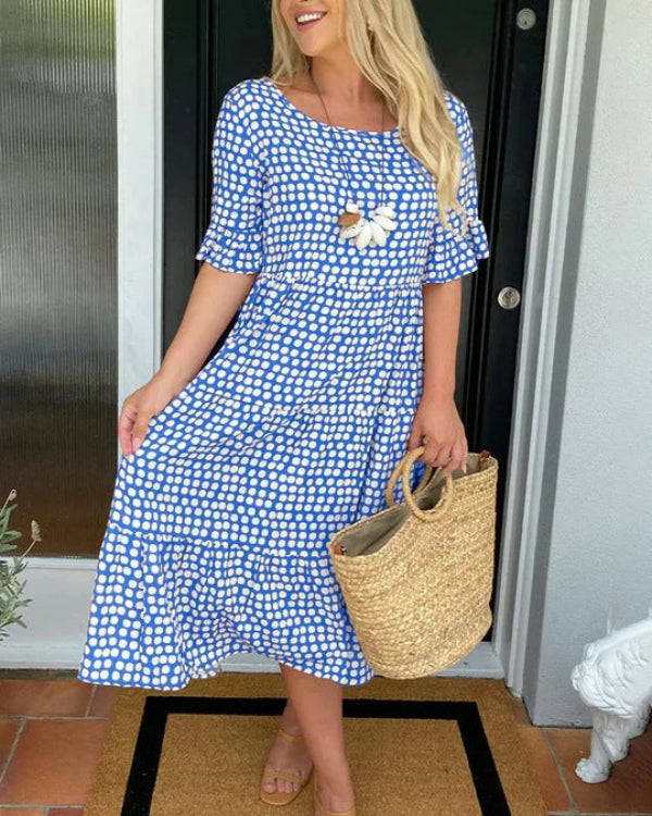 Felicity | Relaxed Tiered Midi Dress