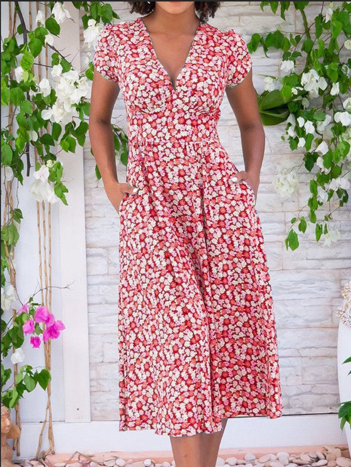 Gianna | Button-Front Midi Dress