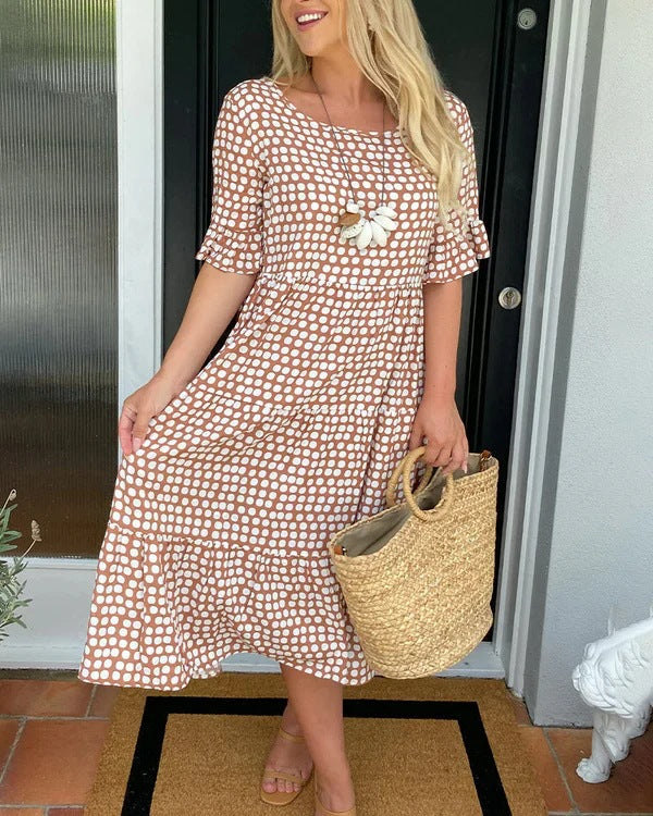Felicity | Relaxed Tiered Midi Dress