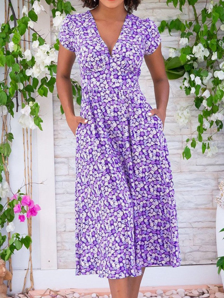 Gianna | Button-Front Midi Dress