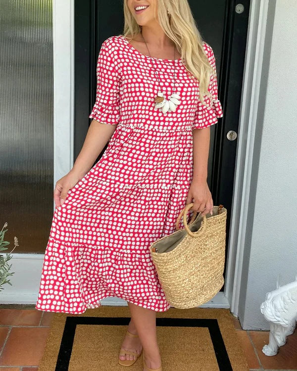 Felicity | Relaxed Tiered Midi Dress