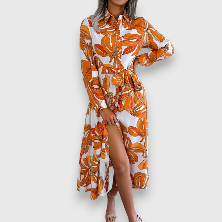 Emmie | Flowing Shirt Dress