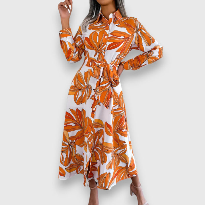 Emmie | Flowing Shirt Dress