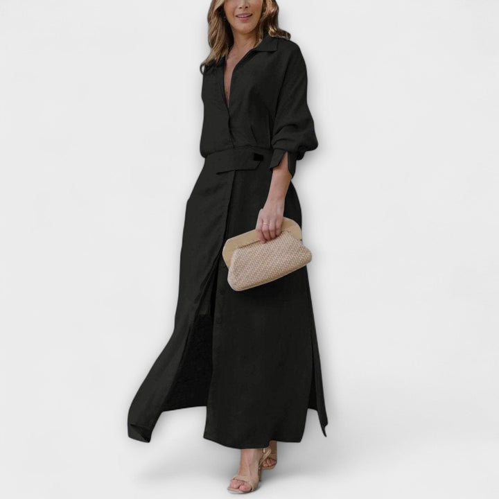 Nancy | Maxi Dress with V-Neck